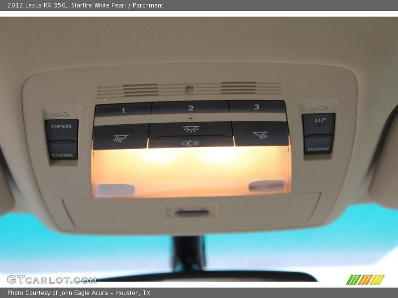 Starfire White Pearl / Parchment 2012 Lexus RX 350