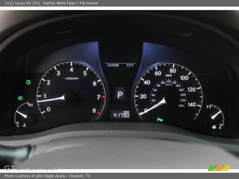 Starfire White Pearl / Parchment 2012 Lexus RX 350