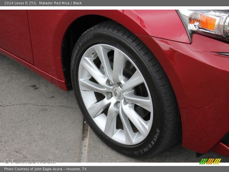 Matador Red Mica / Black 2014 Lexus IS 250