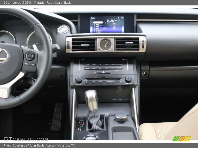 Matador Red Mica / Black 2014 Lexus IS 250