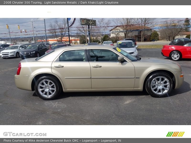 Light Sandstone Metallic / Dark Khaki/Light Graystone 2008 Chrysler 300 Touring
