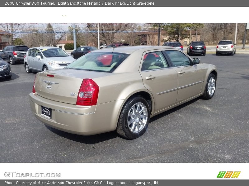 Light Sandstone Metallic / Dark Khaki/Light Graystone 2008 Chrysler 300 Touring