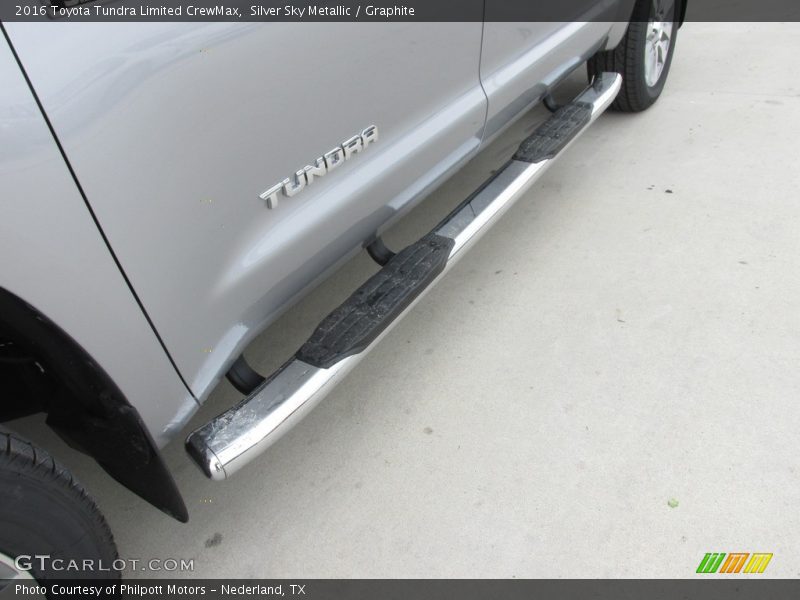 Silver Sky Metallic / Graphite 2016 Toyota Tundra Limited CrewMax