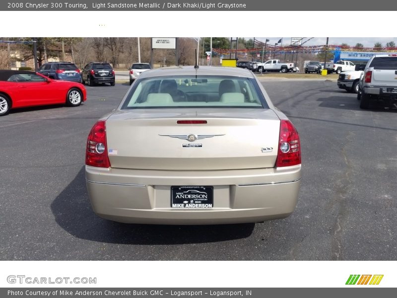 Light Sandstone Metallic / Dark Khaki/Light Graystone 2008 Chrysler 300 Touring