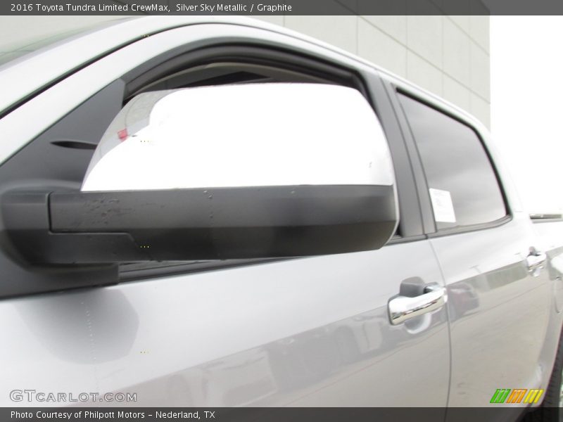 Silver Sky Metallic / Graphite 2016 Toyota Tundra Limited CrewMax