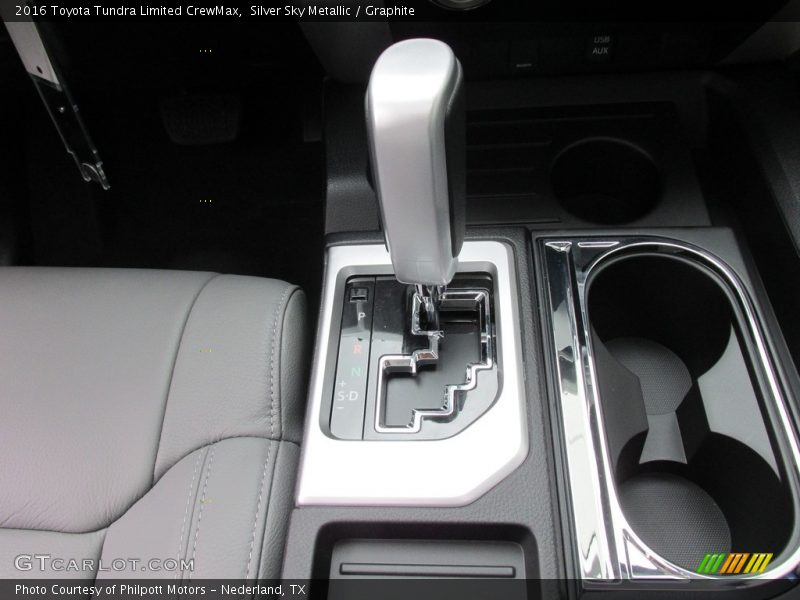 Silver Sky Metallic / Graphite 2016 Toyota Tundra Limited CrewMax