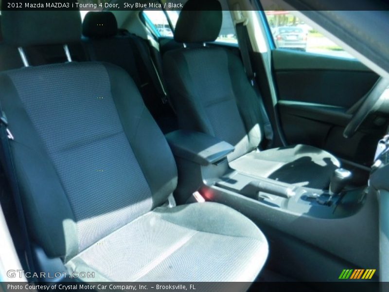 Sky Blue Mica / Black 2012 Mazda MAZDA3 i Touring 4 Door
