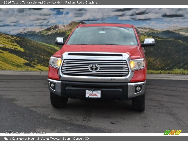 Radiant Red / Graphite 2016 Toyota Tundra Limited CrewMax 4x4