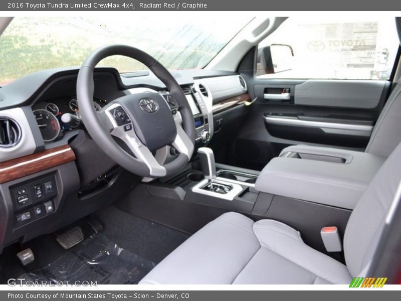 Radiant Red / Graphite 2016 Toyota Tundra Limited CrewMax 4x4