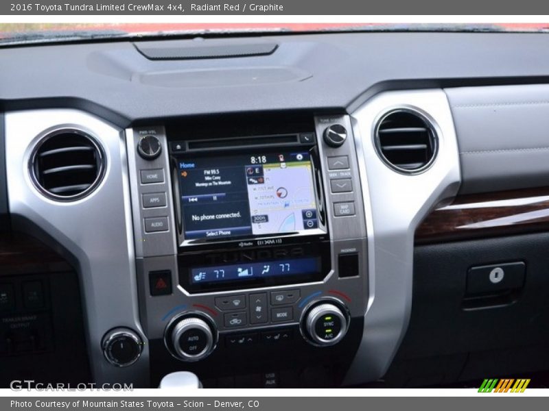 Radiant Red / Graphite 2016 Toyota Tundra Limited CrewMax 4x4