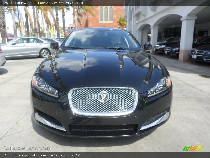Ebony / Dove/Warm Charcoal 2013 Jaguar XF I4 T