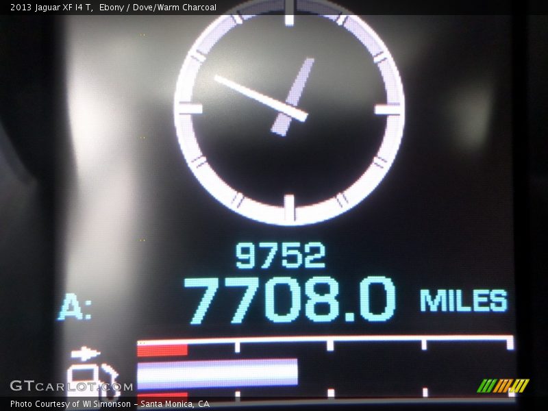 Ebony / Dove/Warm Charcoal 2013 Jaguar XF I4 T