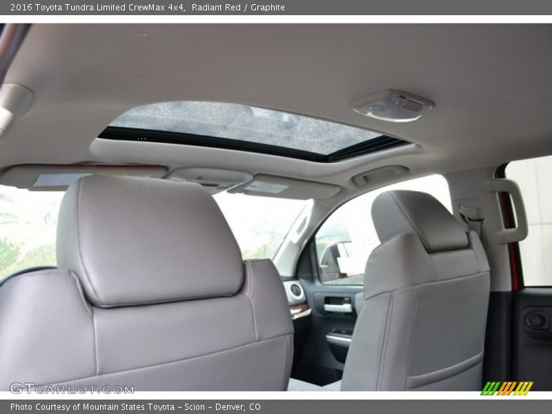 Radiant Red / Graphite 2016 Toyota Tundra Limited CrewMax 4x4