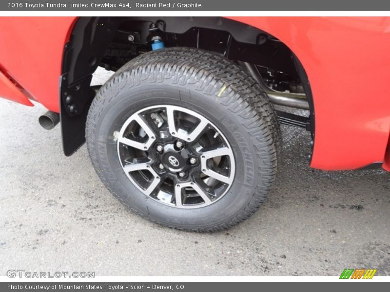 Radiant Red / Graphite 2016 Toyota Tundra Limited CrewMax 4x4