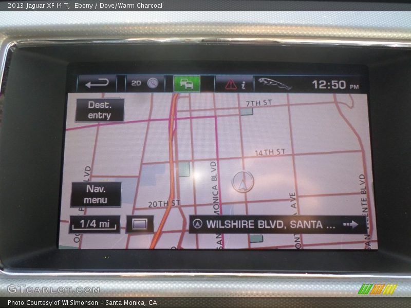 Ebony / Dove/Warm Charcoal 2013 Jaguar XF I4 T