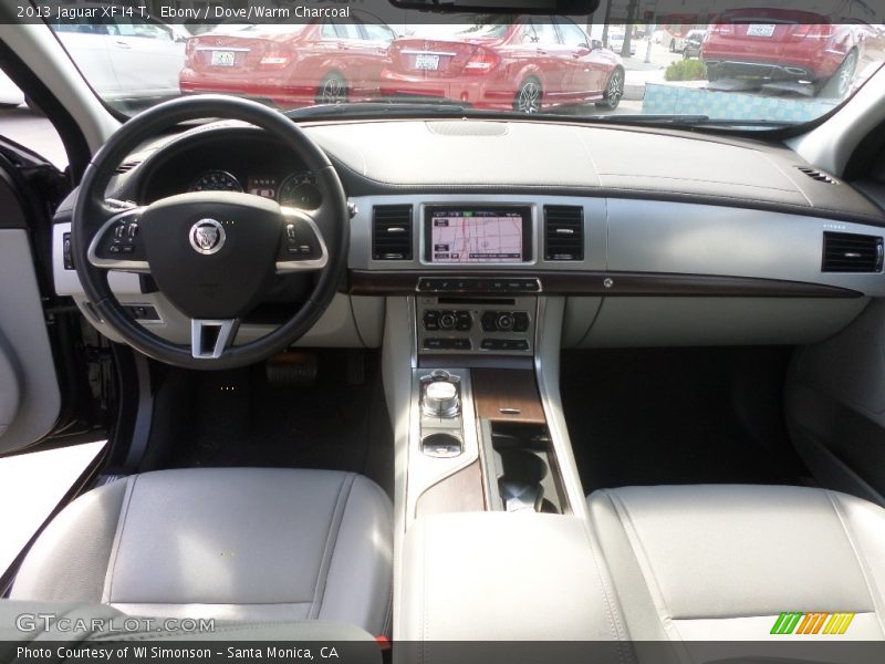 Ebony / Dove/Warm Charcoal 2013 Jaguar XF I4 T