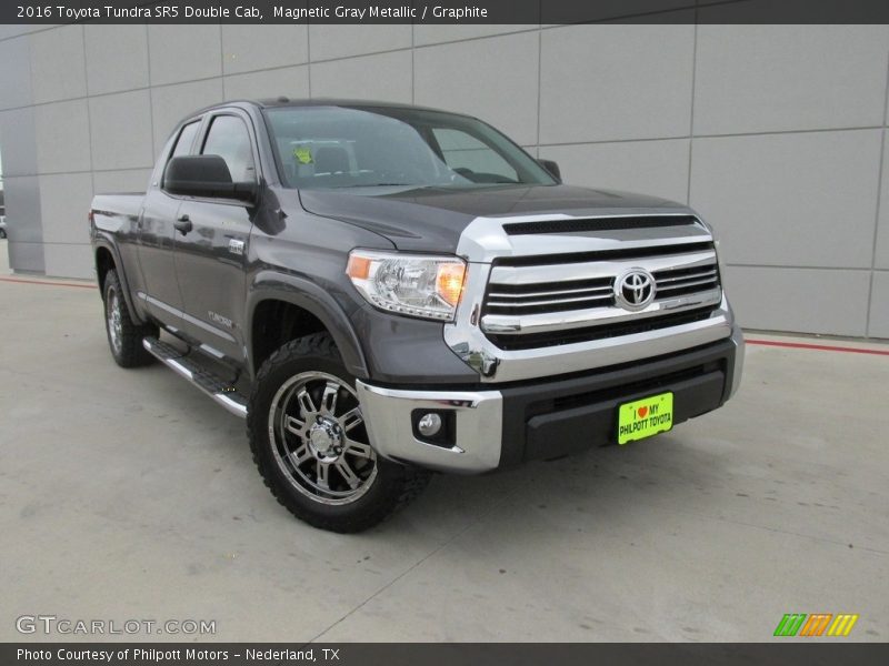 Magnetic Gray Metallic / Graphite 2016 Toyota Tundra SR5 Double Cab