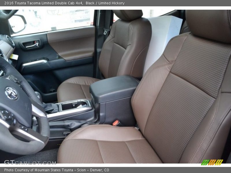 Black / Limited Hickory 2016 Toyota Tacoma Limited Double Cab 4x4