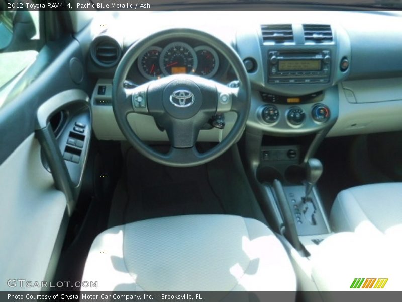 Pacific Blue Metallic / Ash 2012 Toyota RAV4 I4