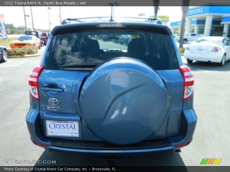 Pacific Blue Metallic / Ash 2012 Toyota RAV4 I4