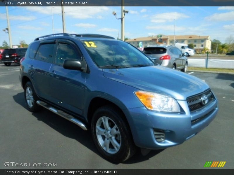 Pacific Blue Metallic / Ash 2012 Toyota RAV4 I4
