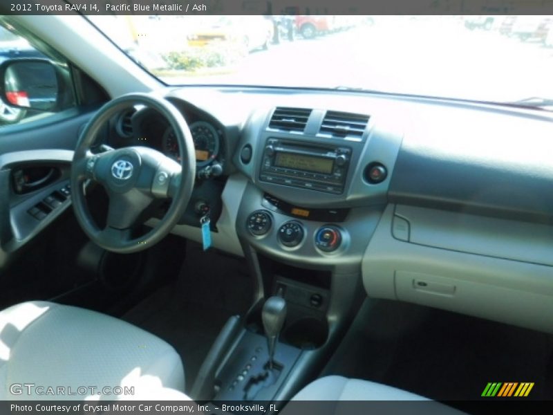 Pacific Blue Metallic / Ash 2012 Toyota RAV4 I4