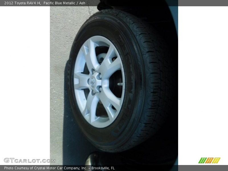 Pacific Blue Metallic / Ash 2012 Toyota RAV4 I4