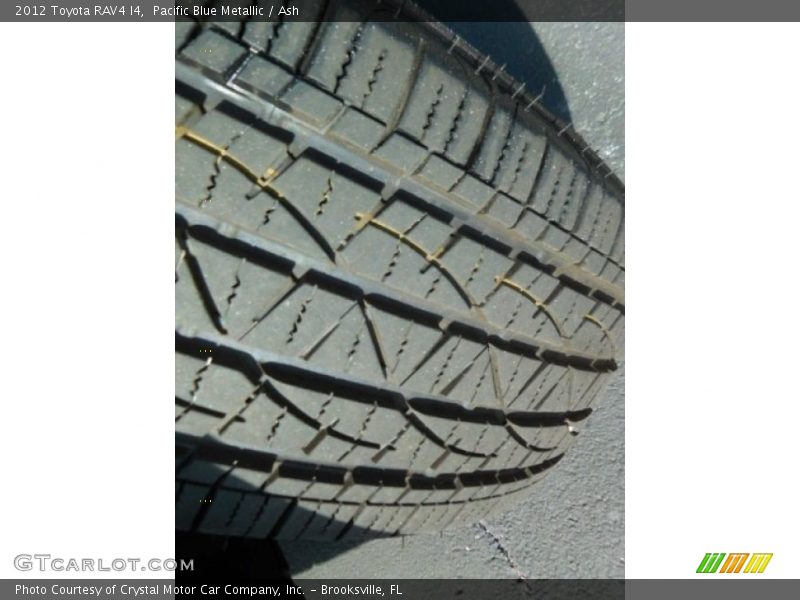 Pacific Blue Metallic / Ash 2012 Toyota RAV4 I4