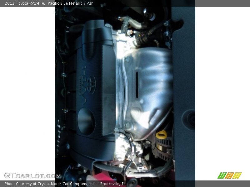 Pacific Blue Metallic / Ash 2012 Toyota RAV4 I4