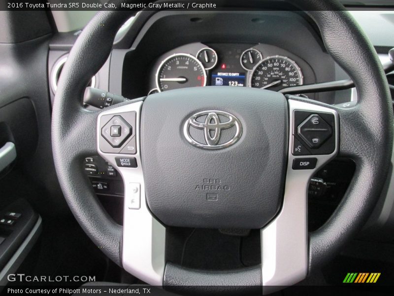 Magnetic Gray Metallic / Graphite 2016 Toyota Tundra SR5 Double Cab