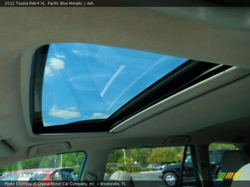 Pacific Blue Metallic / Ash 2012 Toyota RAV4 I4