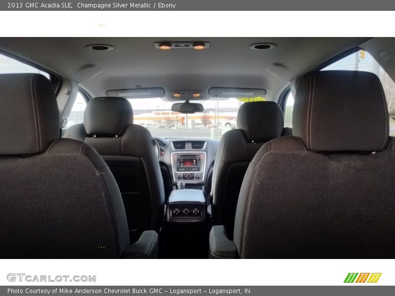 Champagne Silver Metallic / Ebony 2013 GMC Acadia SLE