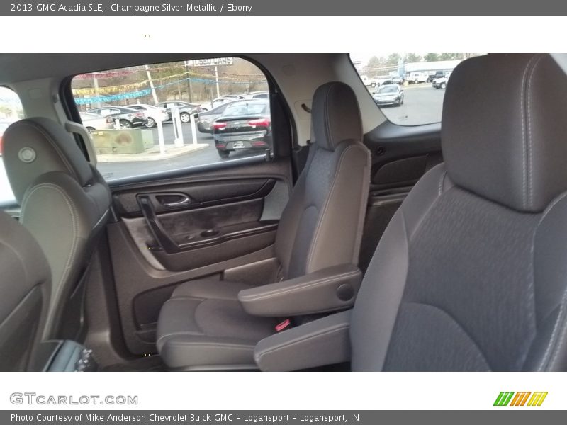 Champagne Silver Metallic / Ebony 2013 GMC Acadia SLE