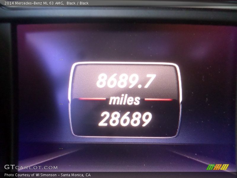 Black / Black 2014 Mercedes-Benz ML 63 AMG