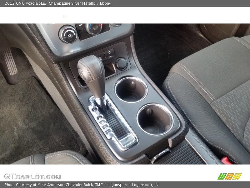 Champagne Silver Metallic / Ebony 2013 GMC Acadia SLE