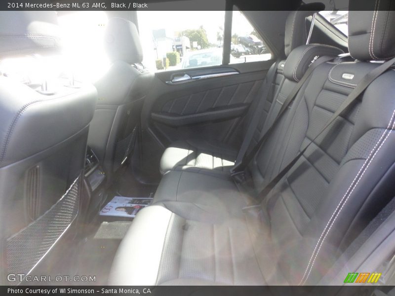Black / Black 2014 Mercedes-Benz ML 63 AMG