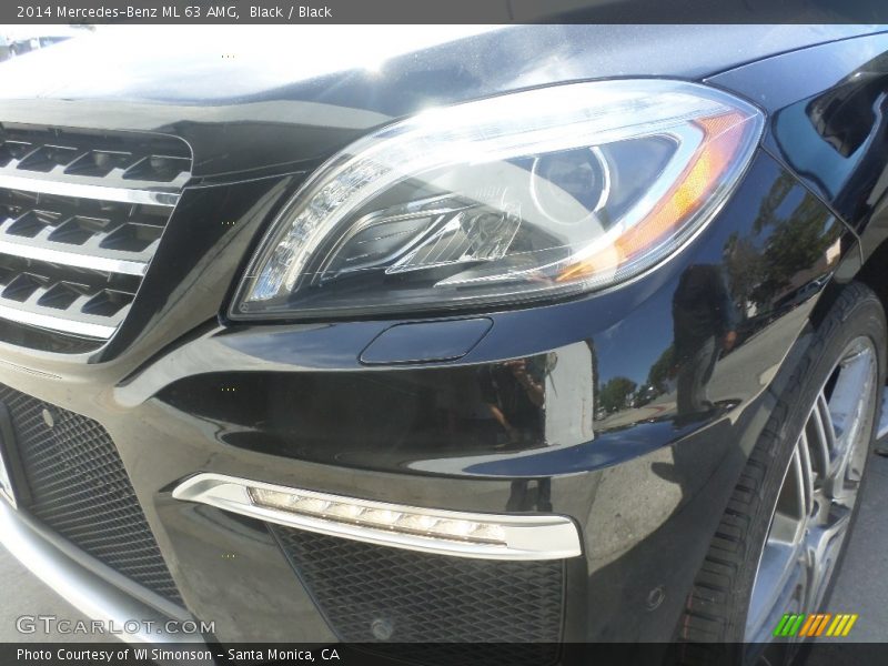 Black / Black 2014 Mercedes-Benz ML 63 AMG