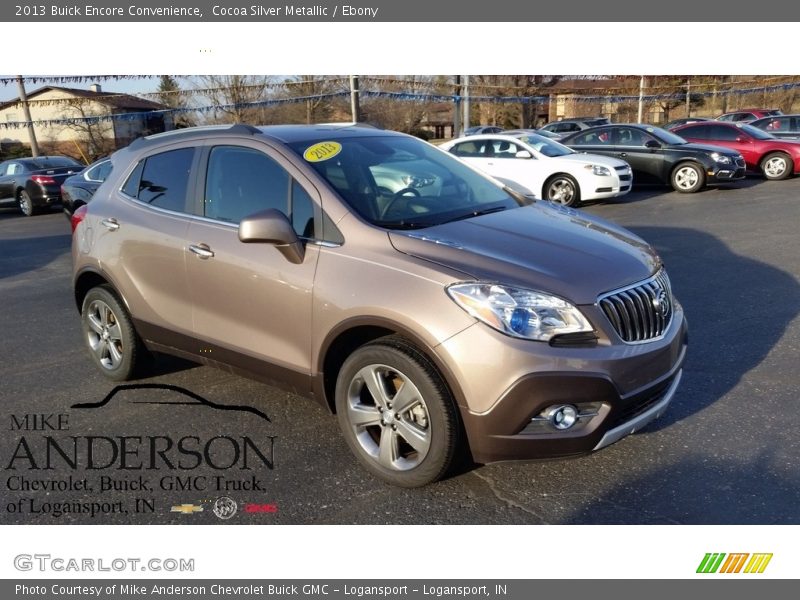 Cocoa Silver Metallic / Ebony 2013 Buick Encore Convenience