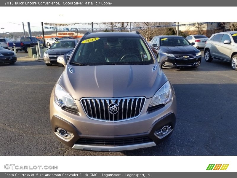 Cocoa Silver Metallic / Ebony 2013 Buick Encore Convenience