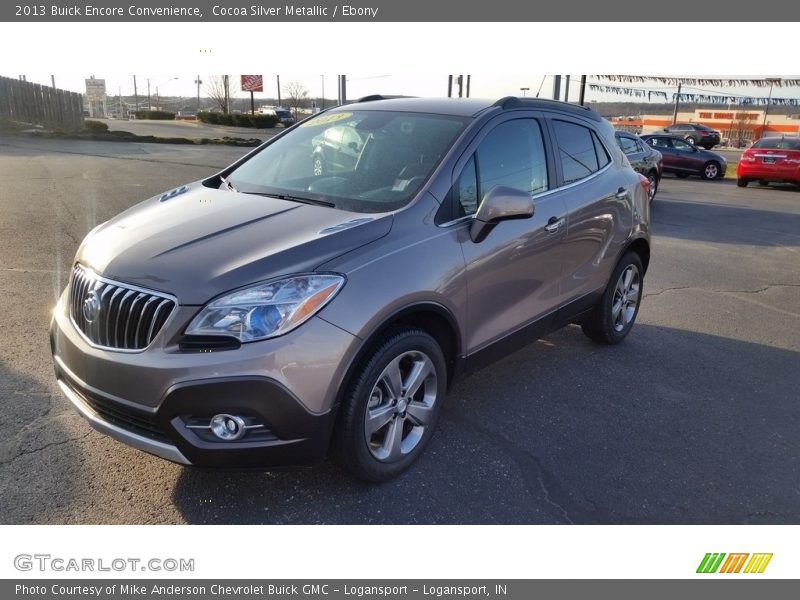 Cocoa Silver Metallic / Ebony 2013 Buick Encore Convenience