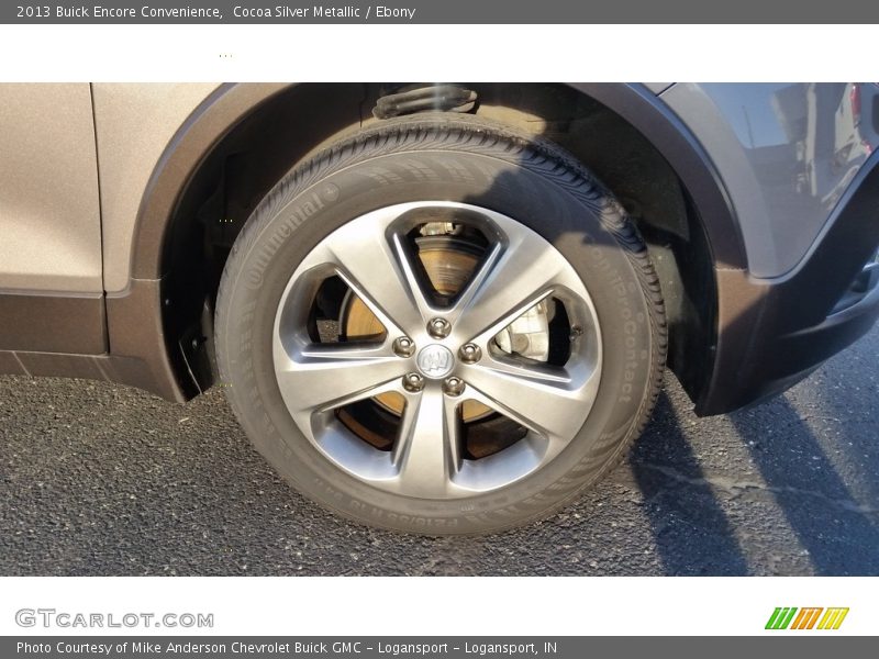 Cocoa Silver Metallic / Ebony 2013 Buick Encore Convenience