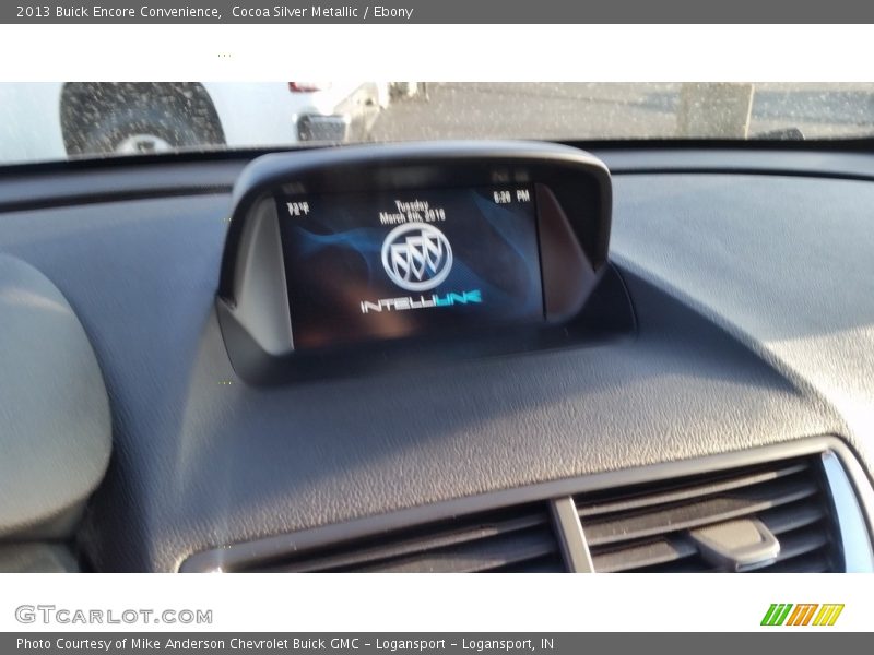 Cocoa Silver Metallic / Ebony 2013 Buick Encore Convenience
