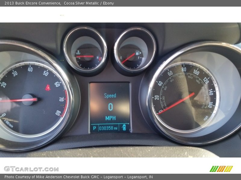 Cocoa Silver Metallic / Ebony 2013 Buick Encore Convenience