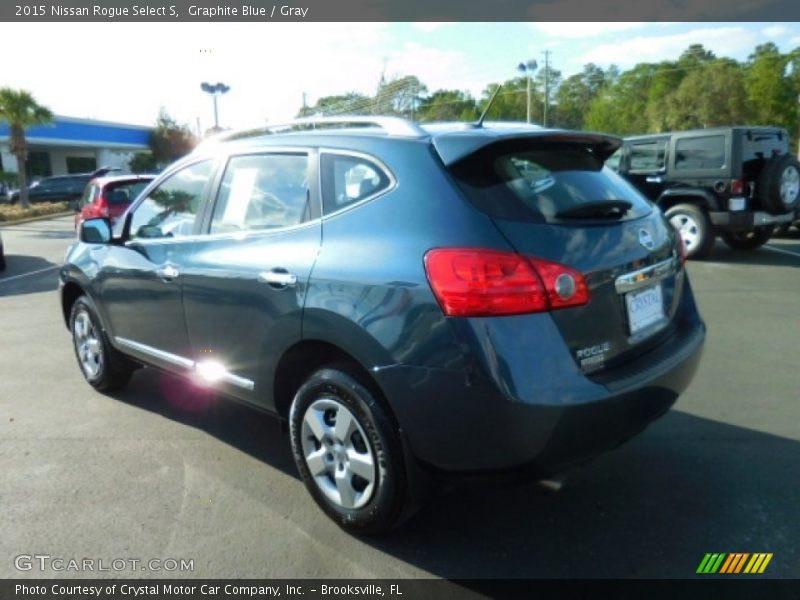 Graphite Blue / Gray 2015 Nissan Rogue Select S