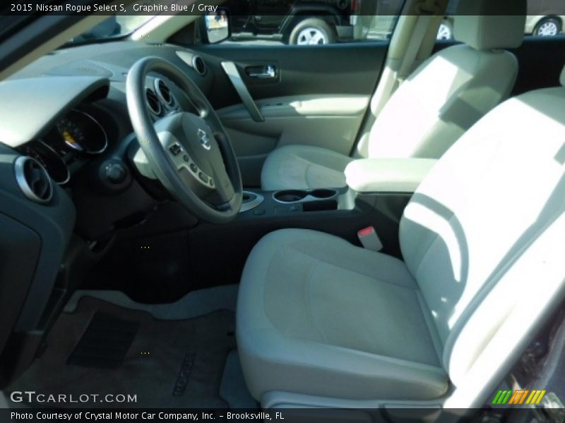 Graphite Blue / Gray 2015 Nissan Rogue Select S