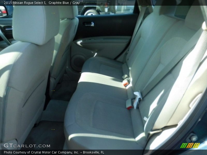 Graphite Blue / Gray 2015 Nissan Rogue Select S