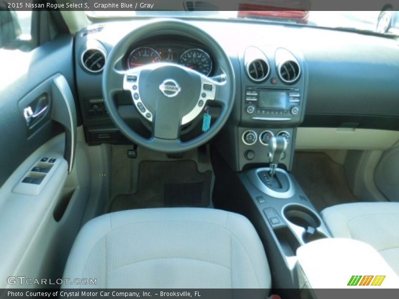 Graphite Blue / Gray 2015 Nissan Rogue Select S