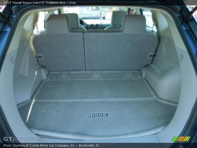 Graphite Blue / Gray 2015 Nissan Rogue Select S