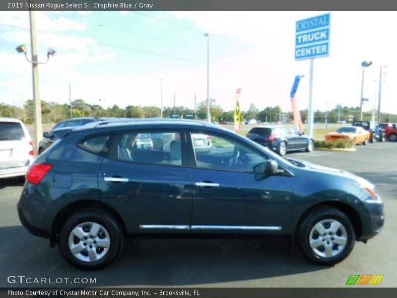 Graphite Blue / Gray 2015 Nissan Rogue Select S