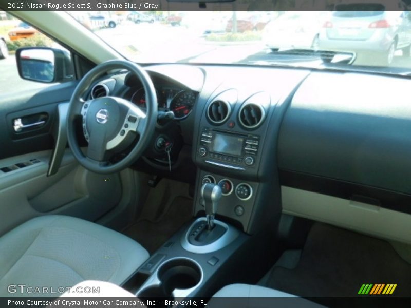 Graphite Blue / Gray 2015 Nissan Rogue Select S